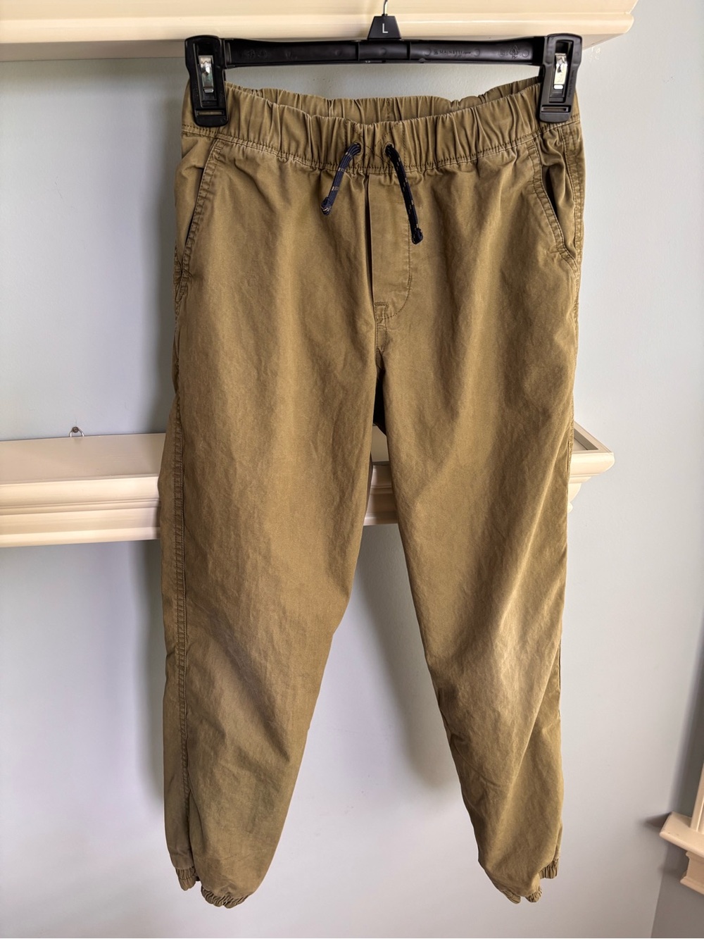 Polo by Ralph Lauren Olive-Tan Elastic Waist Jogger Pants